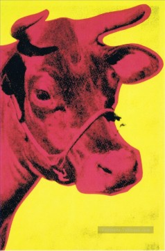  Warhol Lienzo - Vaca amarilla Andy Warhol